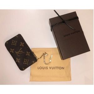 *AUTH* Louis Vuitton Monogram Key Pouch Cles